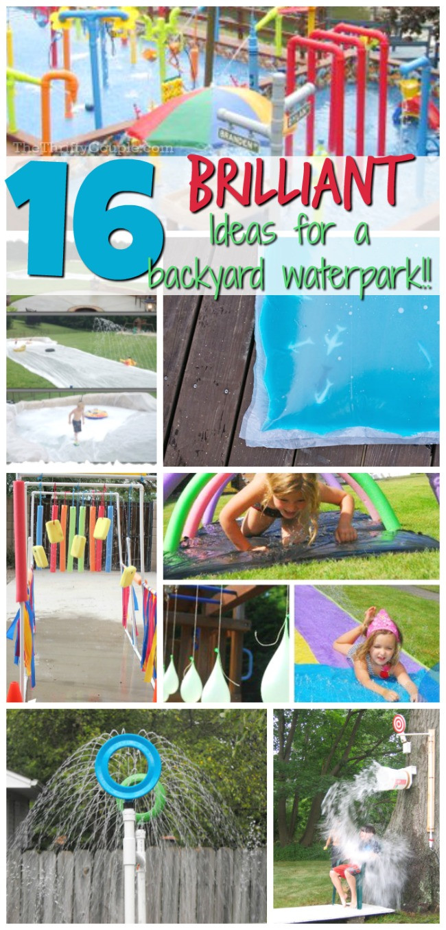 Backyard Water Park Party Ideas
 16 Brilliant Ideas to Create Your Own DIY Backyard Waterpark