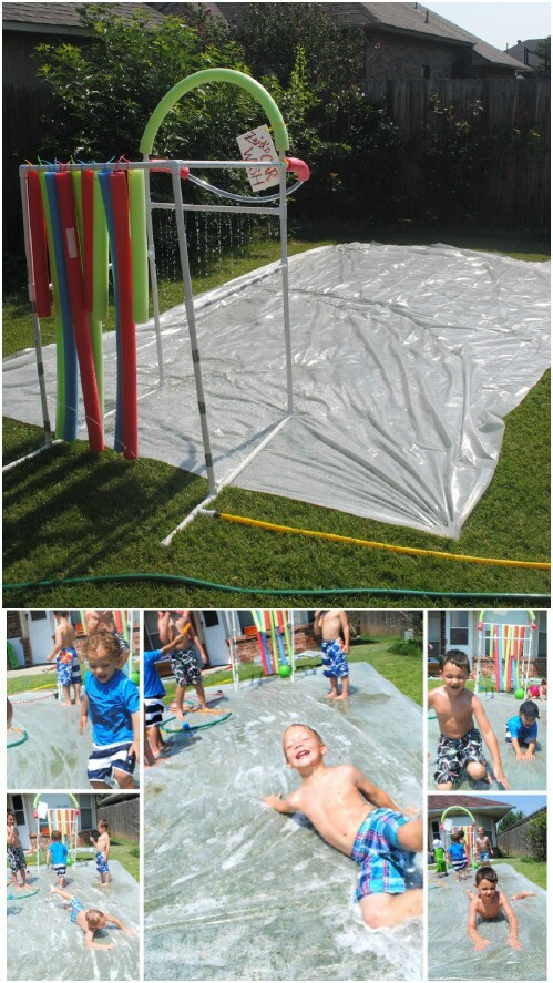 Backyard Water Park Party Ideas
 35 Ridiculously Fun DIY Backyard Games That Are Borderline