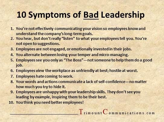 Bad Leadership Quotes
 Bad leader Study Purpose only Pinterest