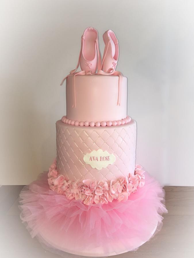Ballarina Birthday Cake
 Ballerina Cake cake by Dani CakesDecor