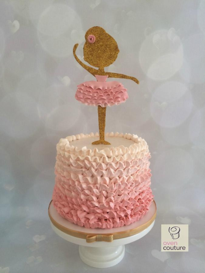 Ballarina Birthday Cake
 Ballerina Cake cake by Oven Couture CakesDecor