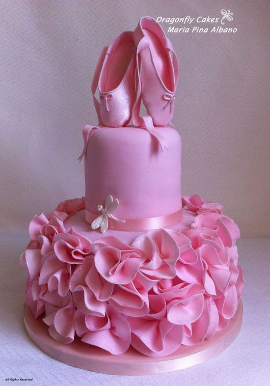 Ballarina Birthday Cake
 ballet birthday cakes