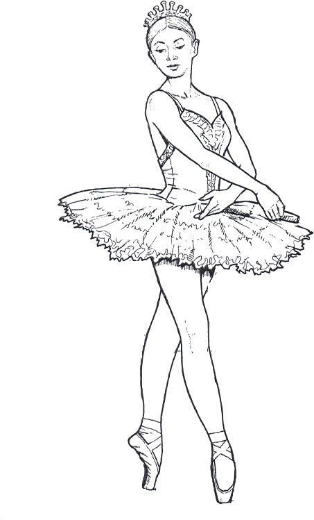 Ballerina Coloring Pages For Girls
 ballet dancers coloring pages for teenagers and adults