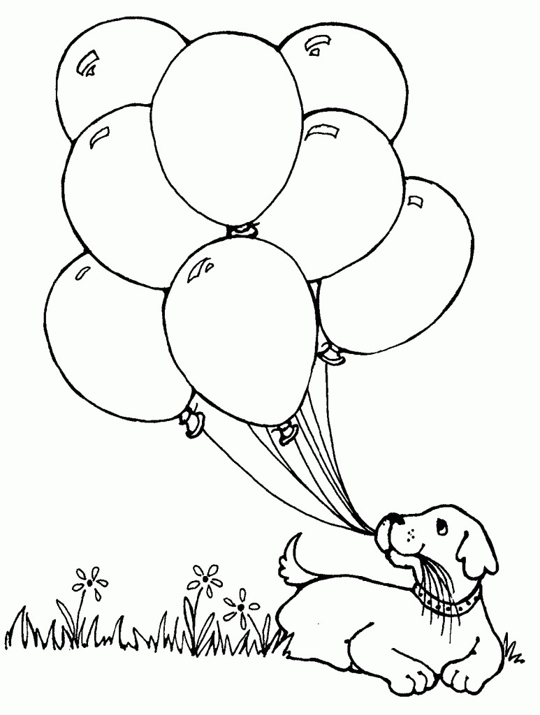 Balloon Coloring Pages Printable
 Free Printable Balloon Coloring Pages balloons coloring