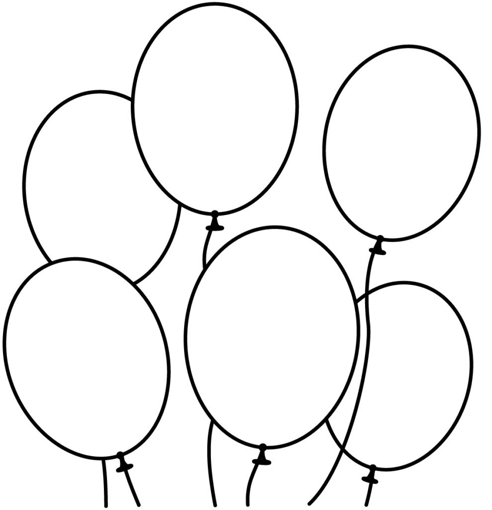 Balloon Coloring Pages Printable
 Balloon Coloring Pages coloringsuite