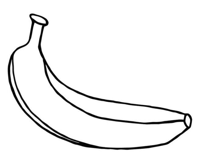 Banana Coloring Pages
 Banana Coloring Page coloring page & book for kids