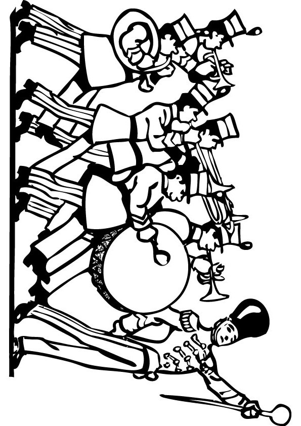 Band Coloring Pages
 Band Coloring