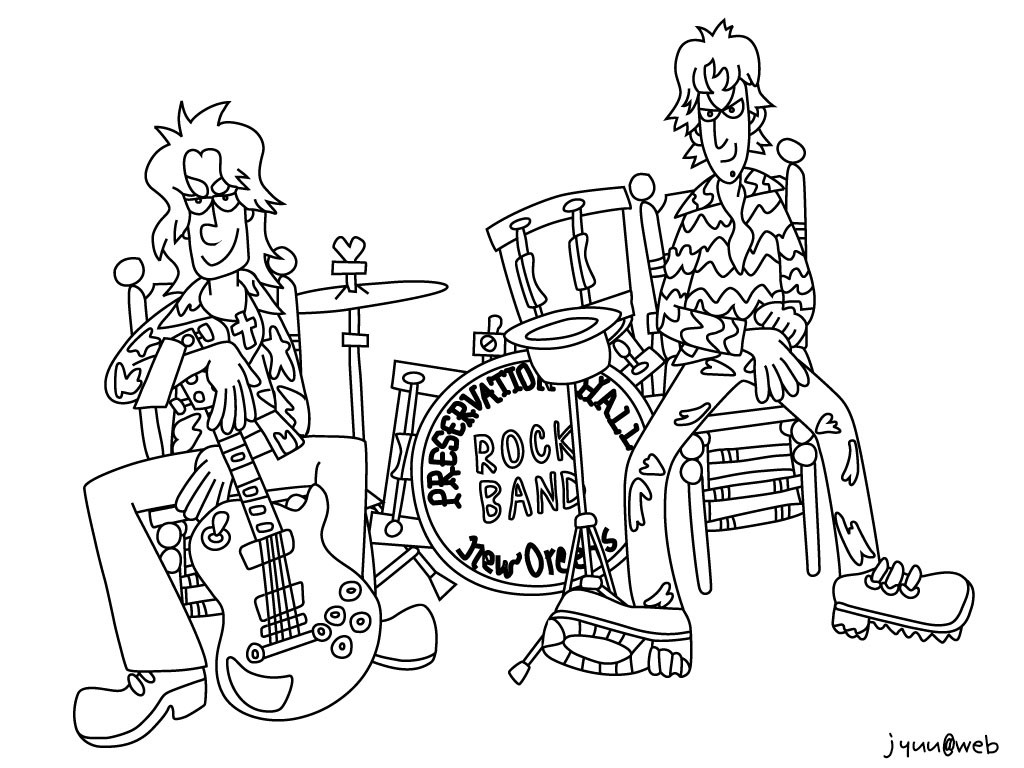 Band Coloring Pages
 Project Template