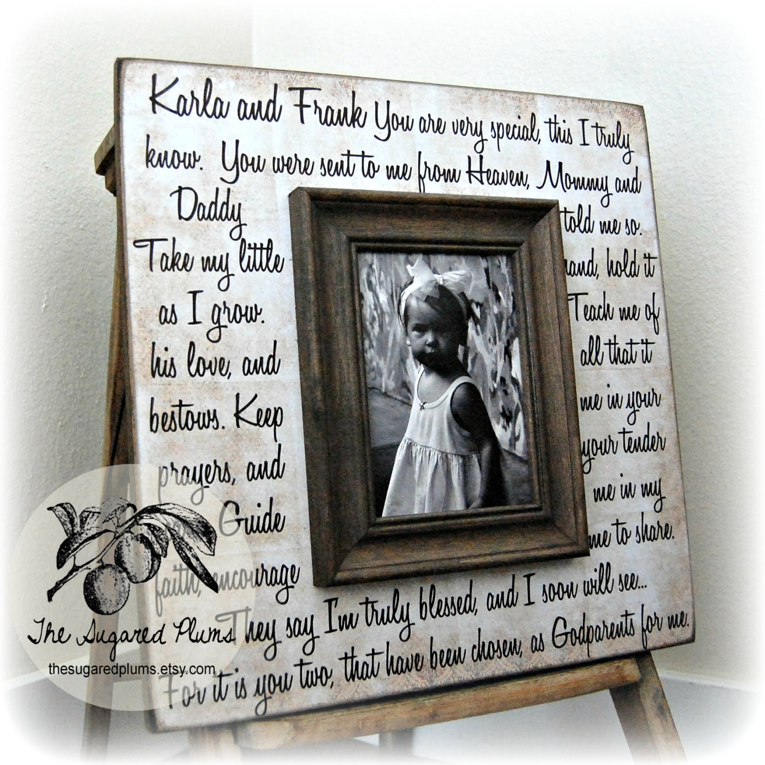 Baptism Gift Ideas From Godmother
 Godmother Gift Godfather Gift Godparent Gift by