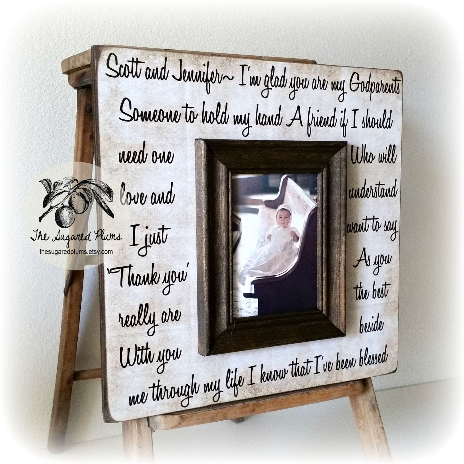 Baptism Gift Ideas From Godmother
 Godmother Gift Godfather Gift Godparent Gift Baptism Gift
