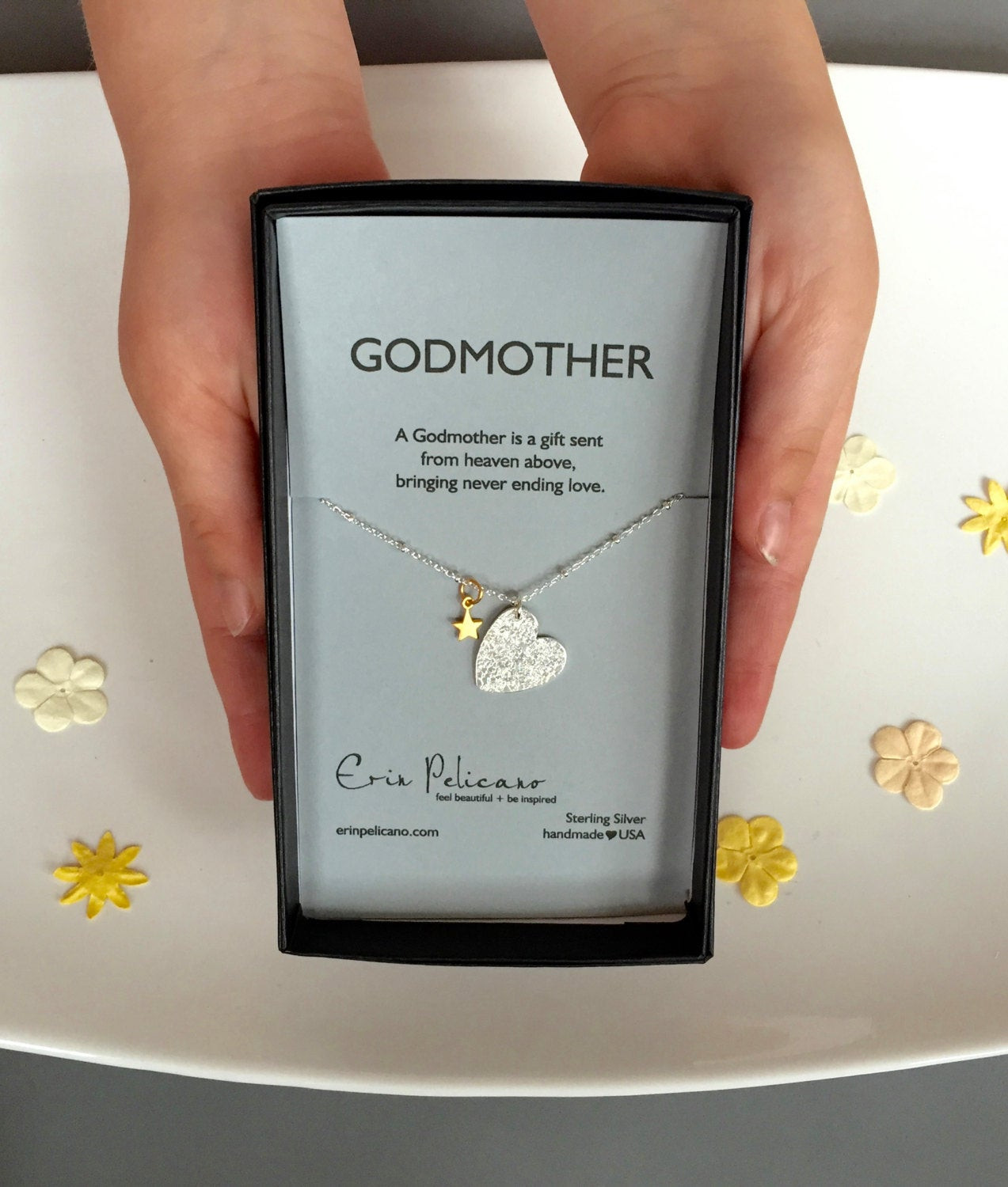 Baptism Gift Ideas From Godmother
 Godmother Necklace Will You Be My Godmother Gift Baptism Gifts