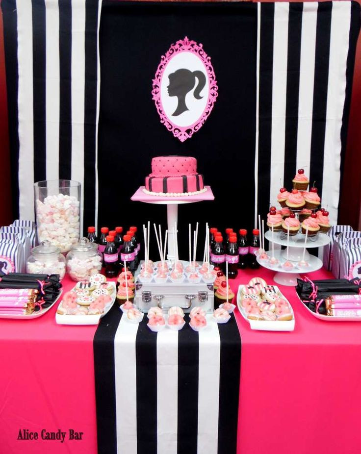 Barbie Birthday Party Decorations
 17 Best images about Barbie Party Ideas on Pinterest