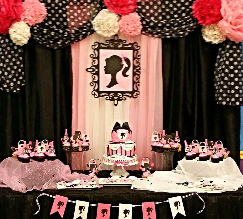 Barbie Birthday Party Decorations
 Barbie Birthday Party Ideas 2 of 5