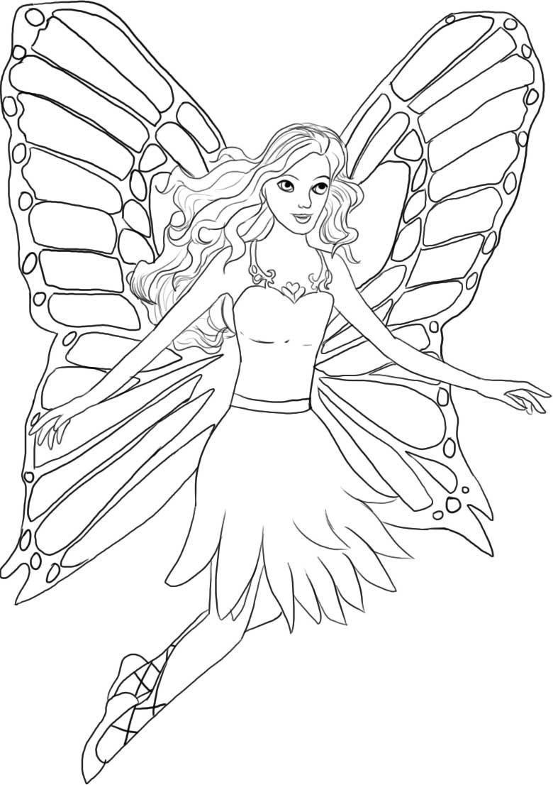 Barbie Coloring Pages Free Printable
 Barbie Coloring Pages