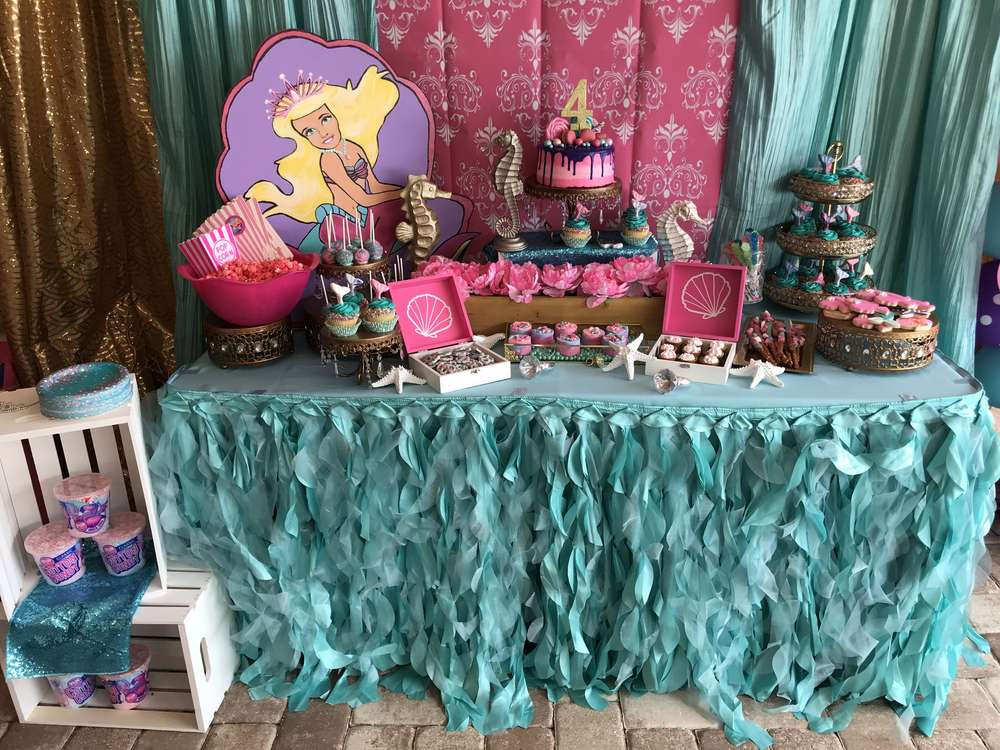 Barbie Mermaid Birthday Party Ideas
 Barbie Mermaid Birthday Party Ideas