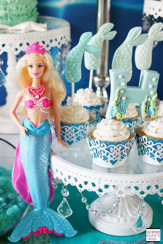 Barbie Mermaid Birthday Party Ideas
 40 best Mermaid Themed Party Ideas images on Pinterest