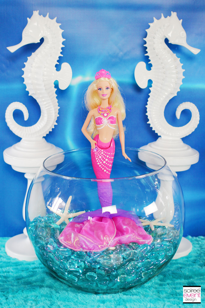Barbie Mermaid Party Ideas
 Sparkle Mermaid Party Part 1 Barbie Giveaway Soiree