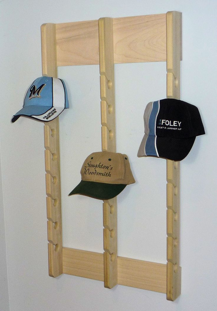 Baseball Cap Rack DIY
 1000 ideas about Baseball Hat Racks on Pinterest