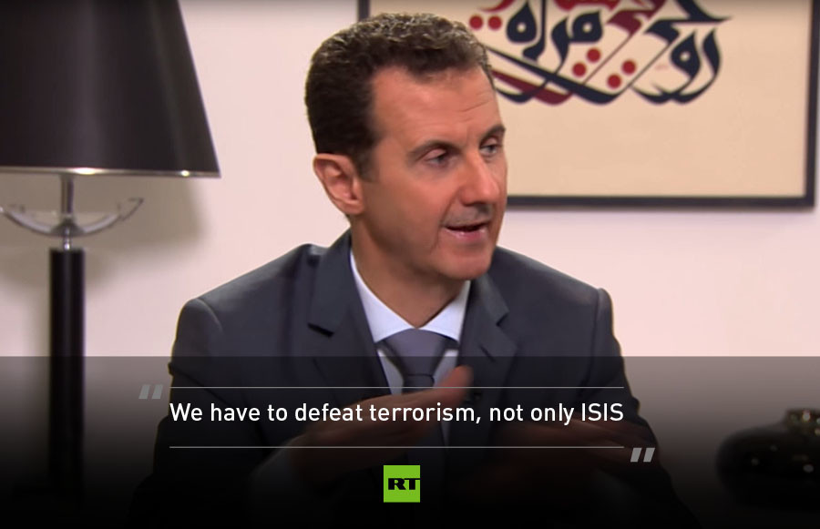 Bashar Al Assad Quotes
 Syrian war ISIS & Western propaganda Assad interview in