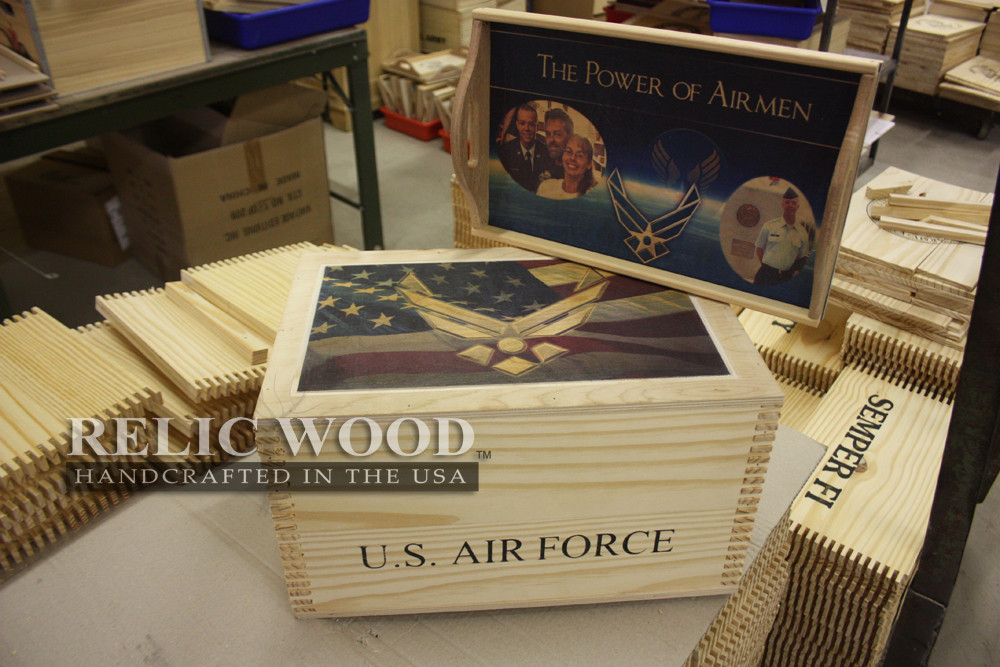 Basic Training Graduation Gift Ideas
 Wood Boxes This Weeks Production Gallery