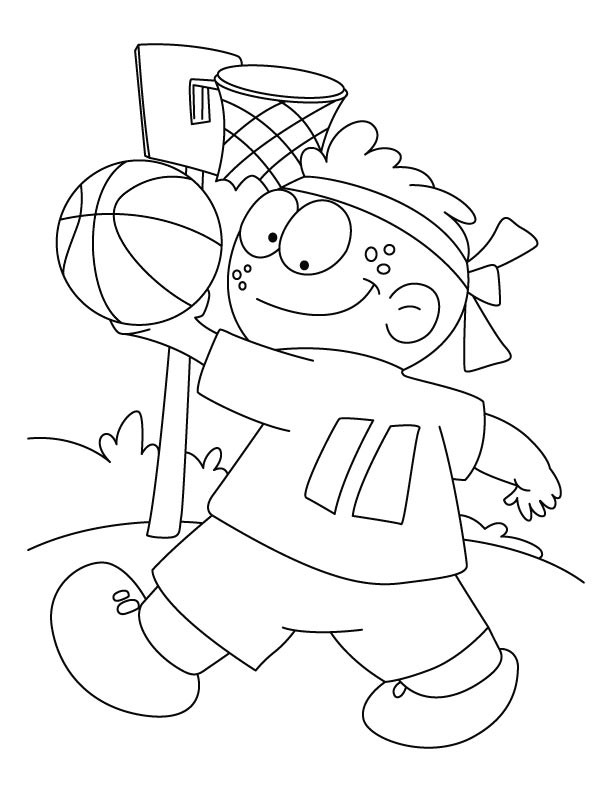 Basketball Coloring Pages Printable
 Basketball Coloring Pages