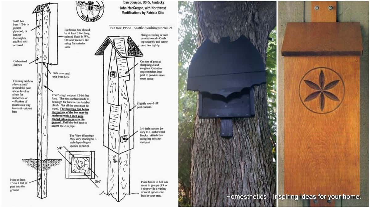 Bat House Plans DIY
 39 FREE DIY Bat House Plans to Shelter the Natural Pest