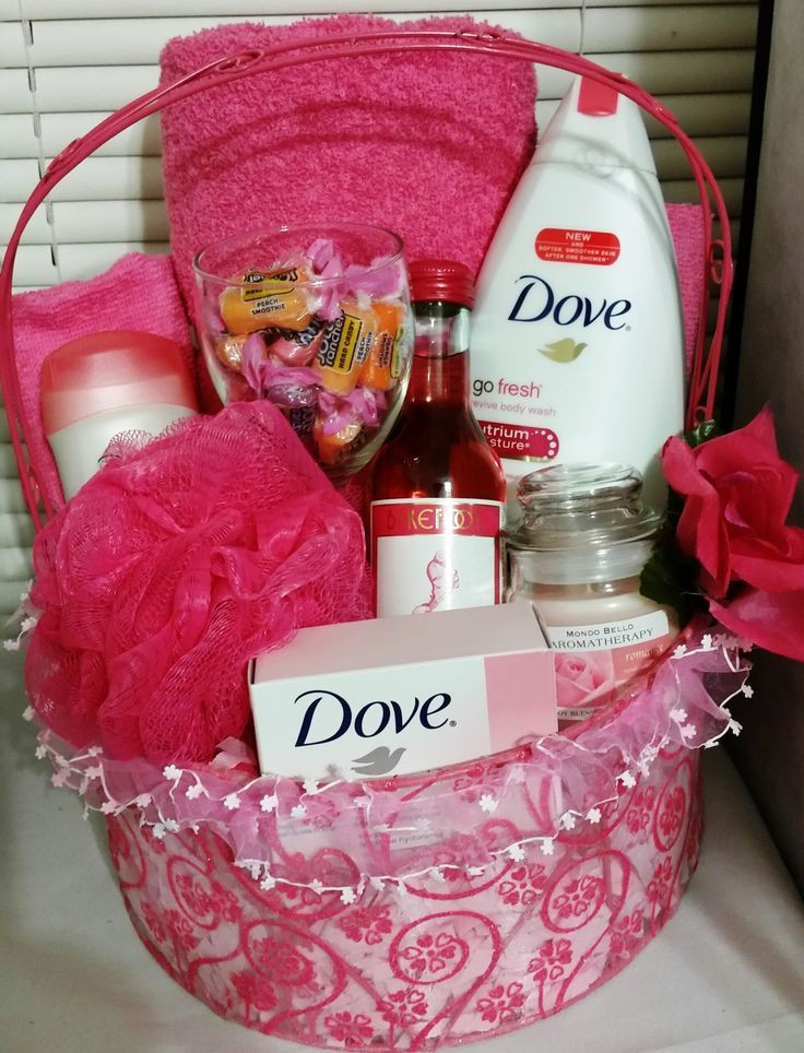 Bathroom Gift Basket Ideas
 Dove Bath Basket Pomegranate and Lemon Verbena