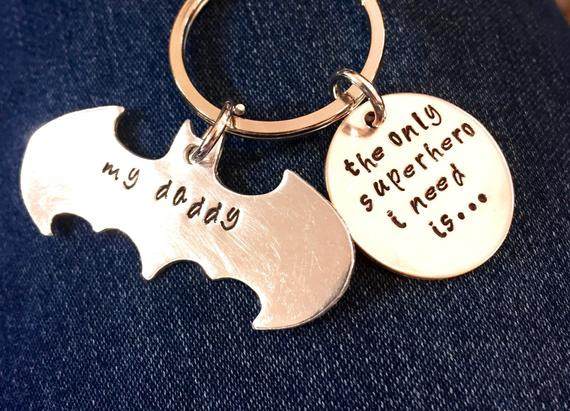 Batman Gift Ideas For Boyfriend
 Batman Keychain Boyfriend Gift Dad Gift Fathers day ts