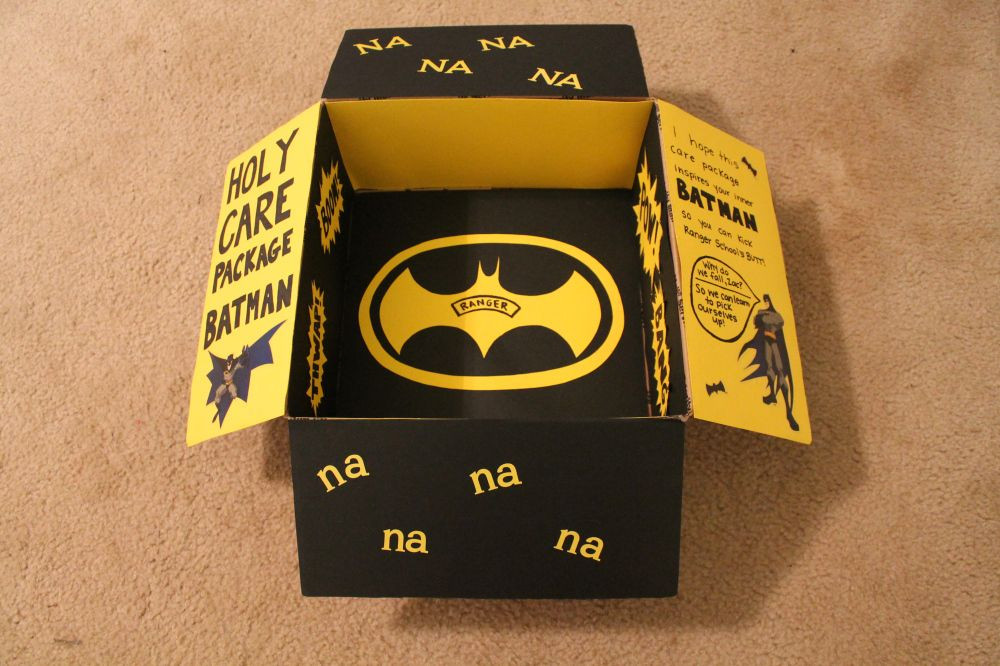 Batman Gift Ideas For Boyfriend
 Batman Care Package DIY & Crafts