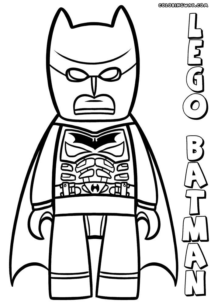 Batman Lego Coloring Pages For Boys
 Lego Batman coloring pages