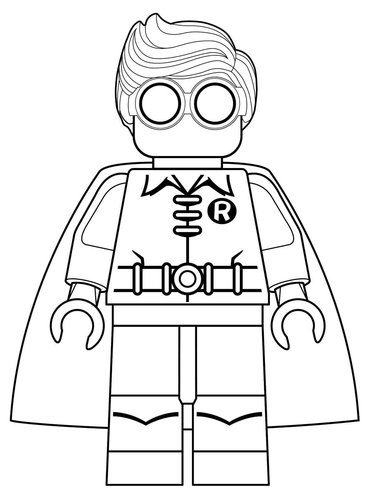 Batman Lego Coloring Pages For Boys
 Kids n fun