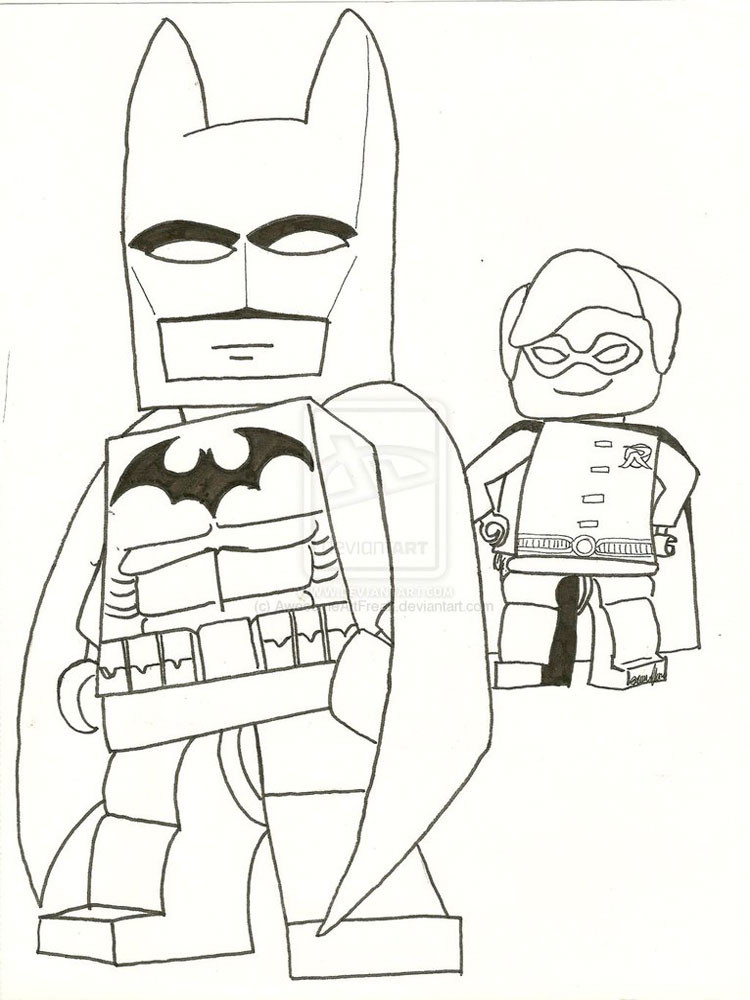 Batman Lego Coloring Pages For Boys
 Lego Batman coloring pages Free Printable Lego Batman