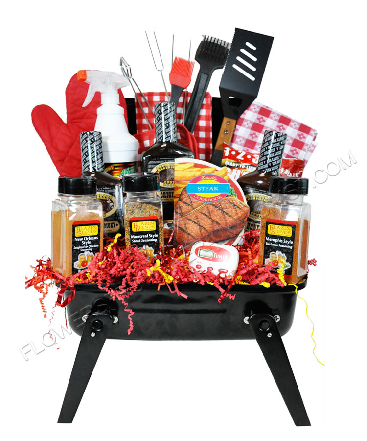 Bbq Gift Basket Ideas
 Flowers From The Rainflorist Celebrates Father’s Day with