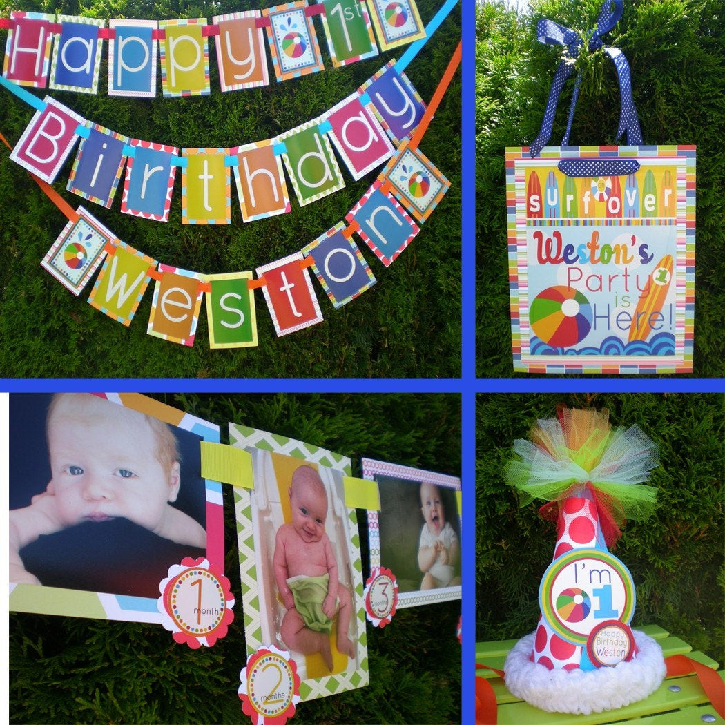 Beach Ball Birthday Party Ideas
 Request a custom order and have something made just for you