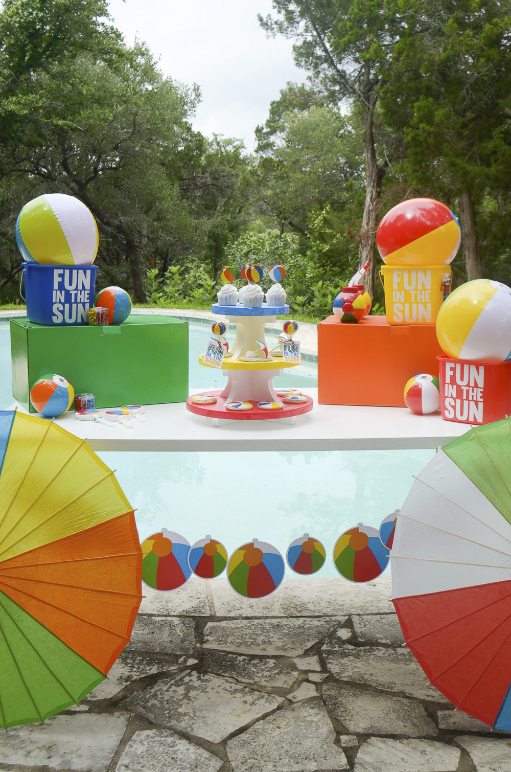 Beach Ball Themed Party Ideas
 Beach Ball Party by Lindi Haws of Love The Day