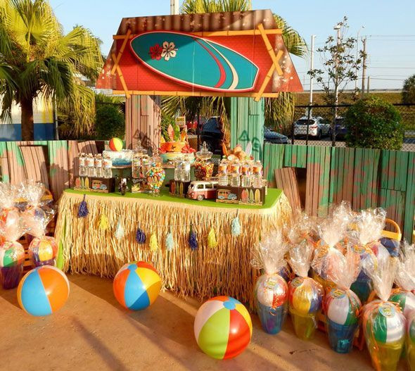 Beach Bday Party Ideas
 1000 ideas about Teen Beach Party on Pinterest