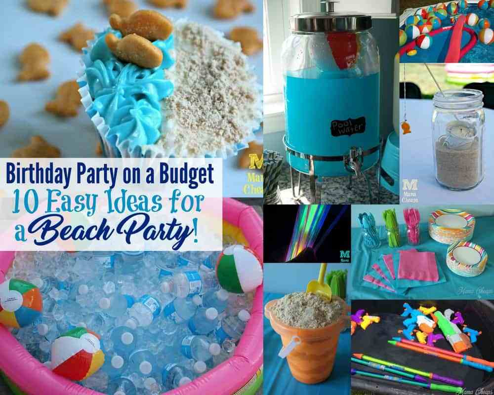 Beach Bday Party Ideas
 10 Easy Ideas for Throwing a Fun Beach Party