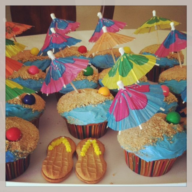 Beach Birthday Party Ideas Pinterest
 25 best ideas about Beach Theme Cupcakes on Pinterest
