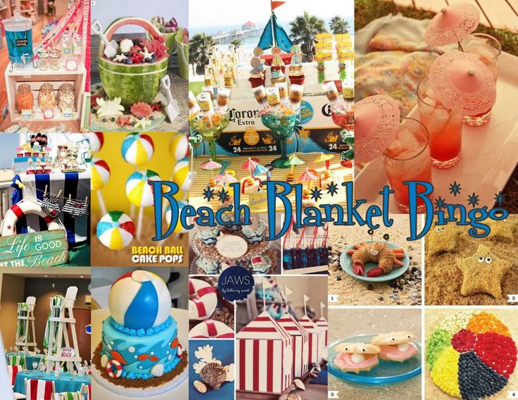 Beach Blanket Bingo Party Ideas
 82 best images about Beach Theme Party on Pinterest