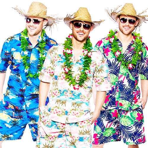Beach Costume Party Ideas
 Hawaiian Suit Mens Fancy Dress Beach Hula Party Tropical