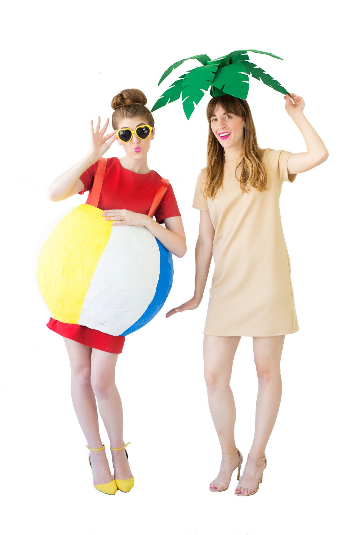 Beach Costume Party Ideas
 DIY Palm Tree Beach Ball Costumes Studio DIY