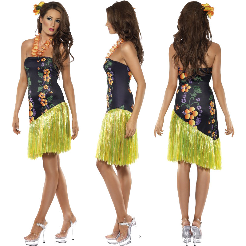Beach Costume Party Ideas
 La s Hawaiian Fancy Dress Costume Mens Hula Summer Beach