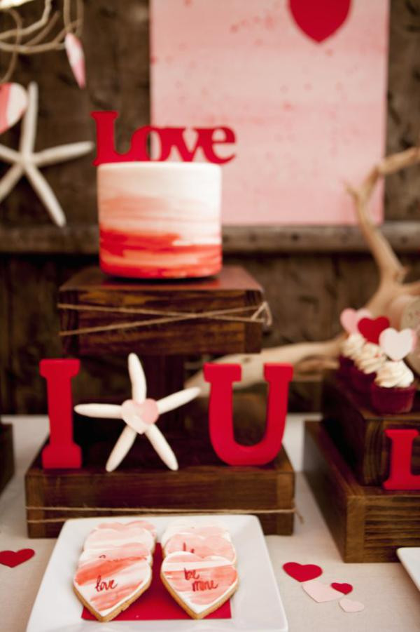 Beach Engagement Party Ideas
 Kara s Party Ideas Love at the Beach Valentine Engagement
