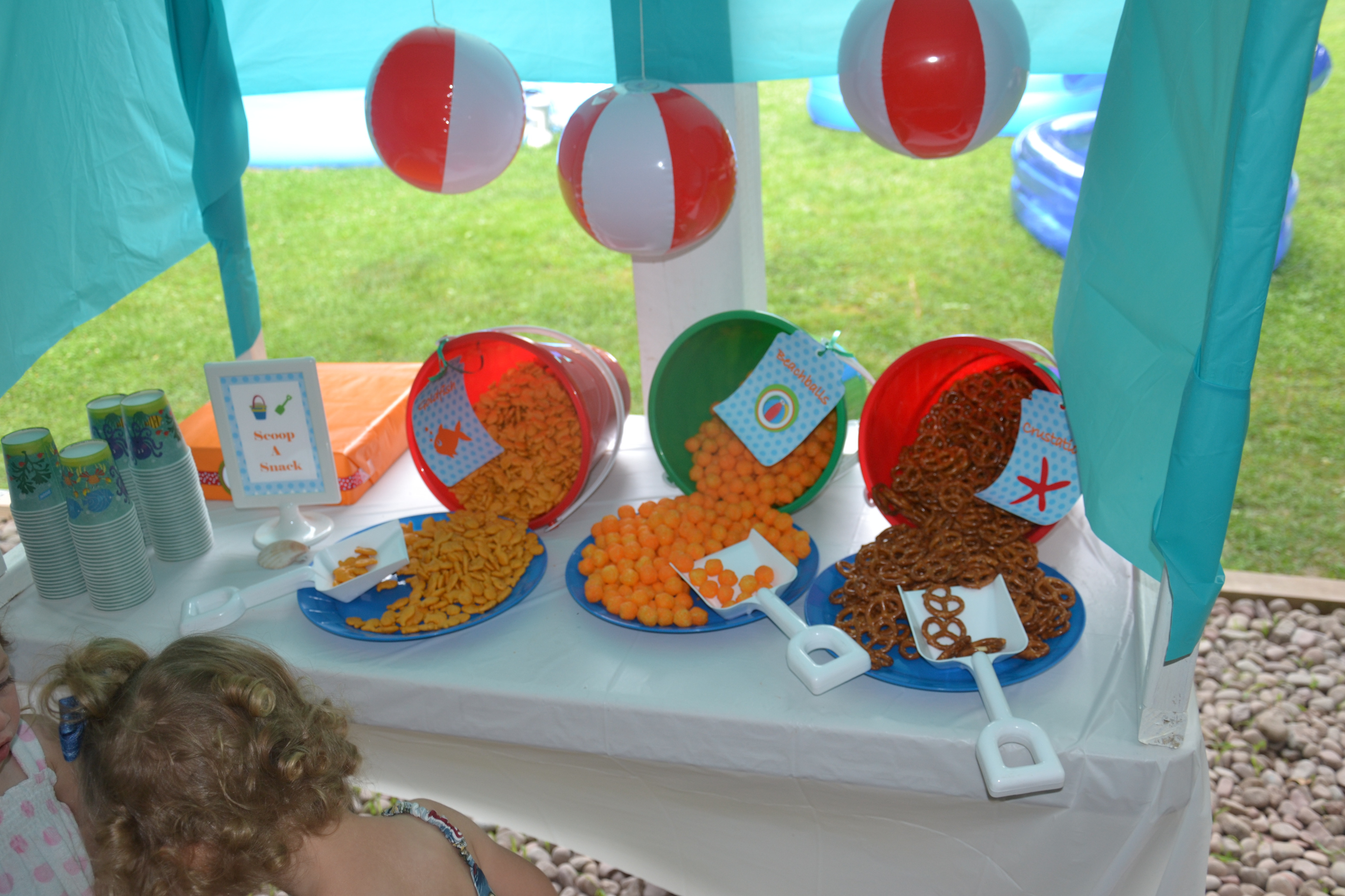 Beach Party Food Ideas Kids
 Party on a Bud  Ideas for Serving Summer Snacks
