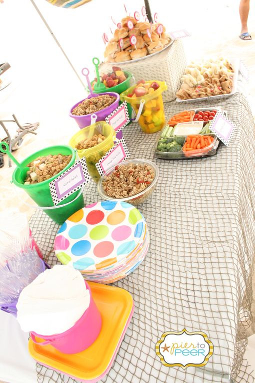 Beach Party Food Ideas Kids
 A Beach Theme Birthday Party