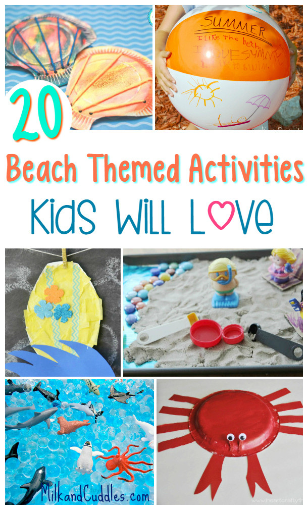 Beach Party Ideas For Kindergarten
 20 Beach Themed Activities for Kids Everyday Best