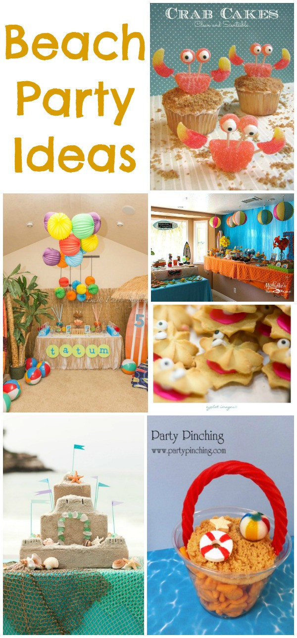 Beach Party Ideas Pinterest
 Beach Party Ideas Collection Moms & Munchkins