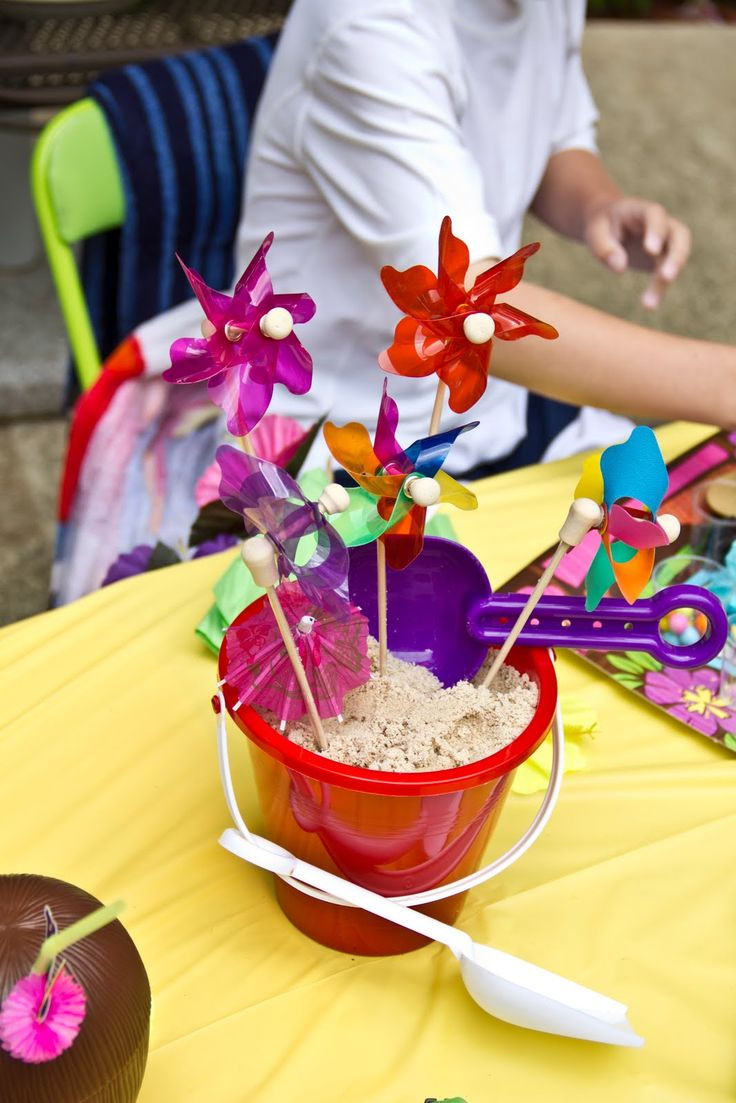 Beach Party Table Decoration Ideas
 69 best images about First Birthday Beach Party Ideas on