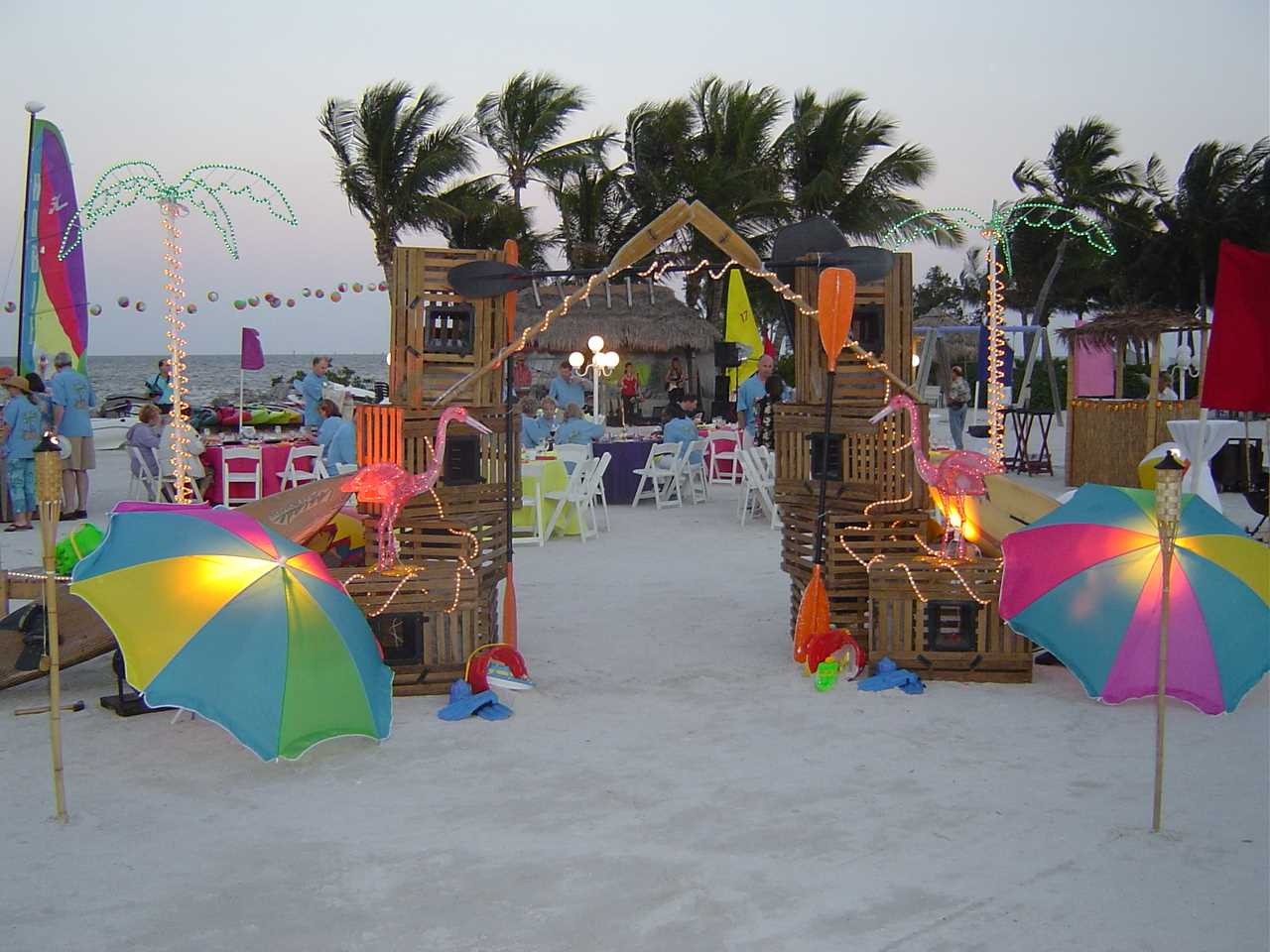 Beach Theme Decorating Ideas Party
 Beyond Words 17th birthday party ideas insanely unique