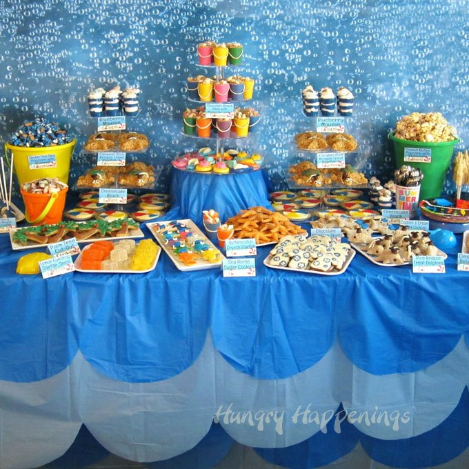 Beach Theme Party Food Ideas
 Beach Themed Party Ideas & Under the Sea Desserts
